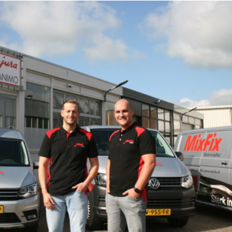Twee koffiespecialisten van MixFix