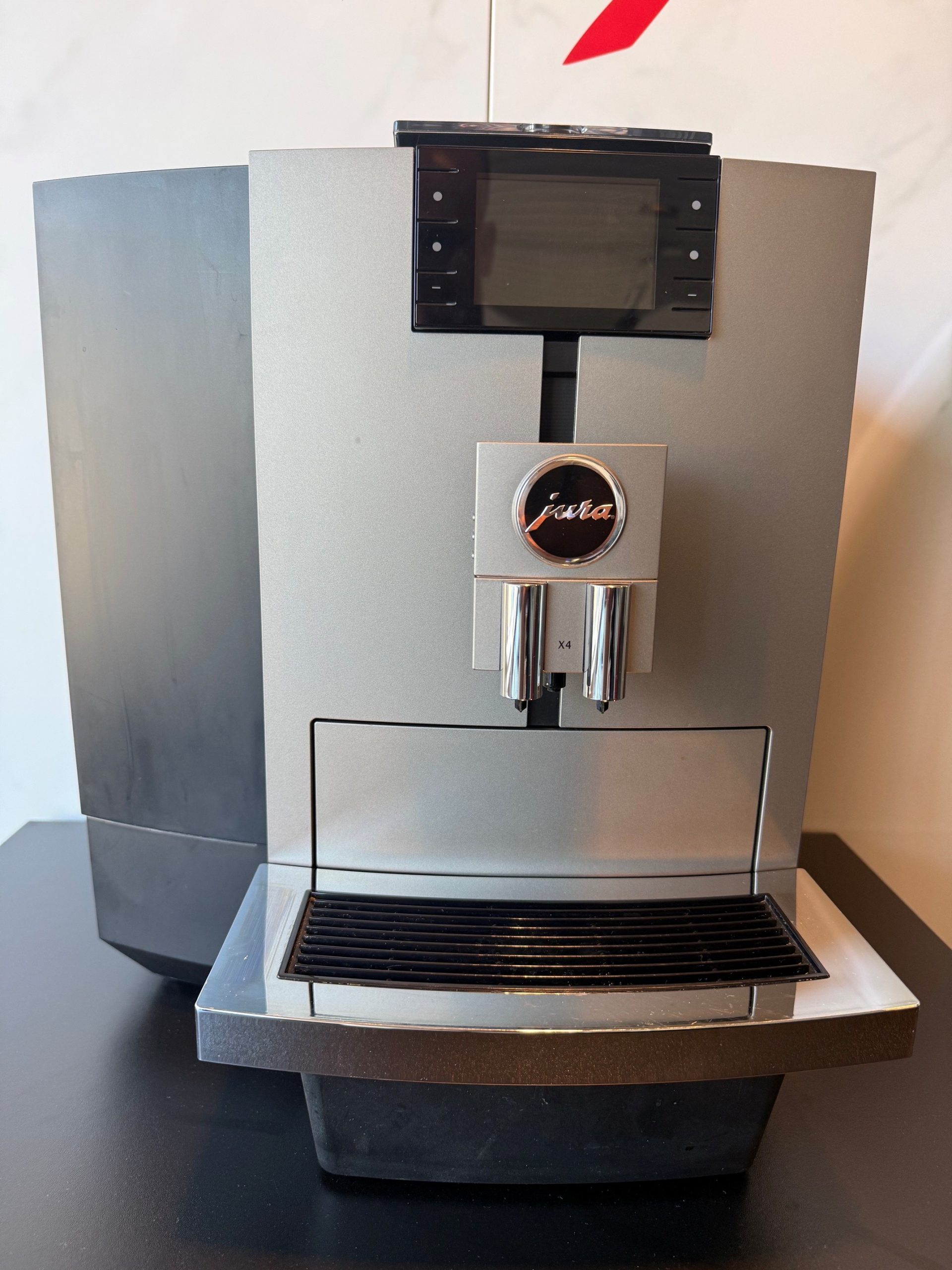 Jura X4 Dark Inox Refurbished 2025 - Professionele Koffiemachine Bonen Kantoor - Afbeelding 3